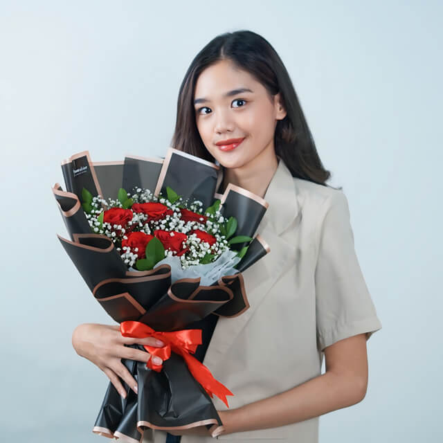 Rekomendasi Buah Tangan - Buket Bunga Mawar