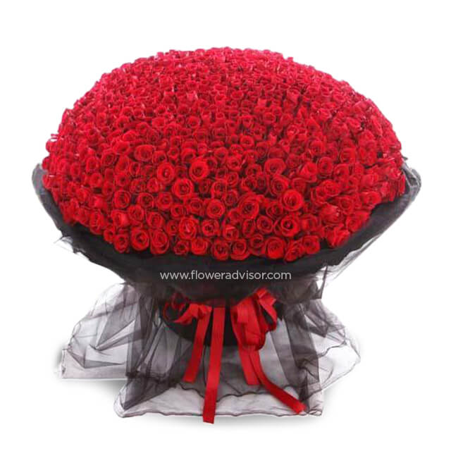 bunga mawar untuk valentine