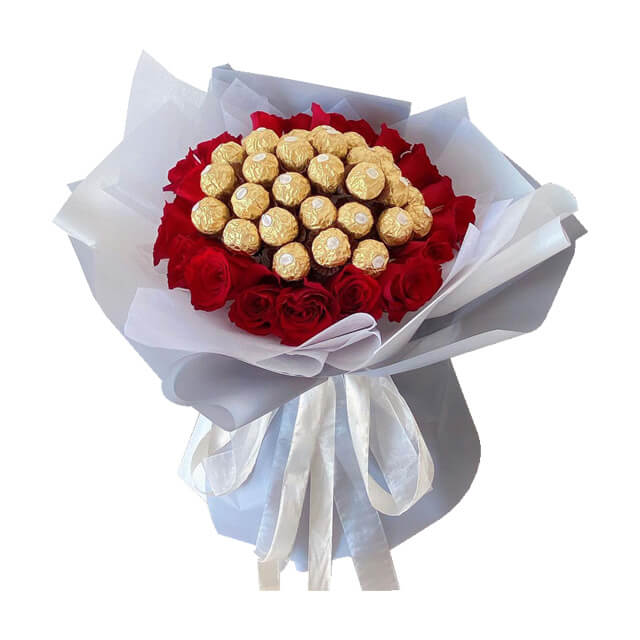 buket cokelat untuk kado hari guru