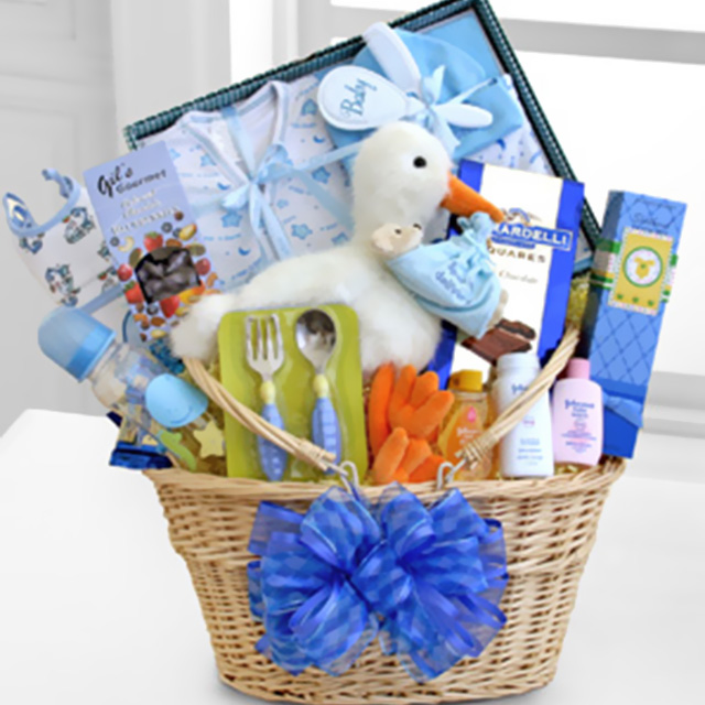 new baby gift basket delivery