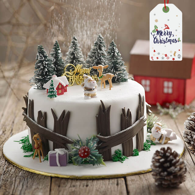 Christmas Cake Topper Singapore The Cake Boutique