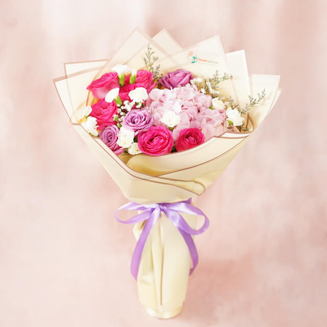 buket bunga hari ibu