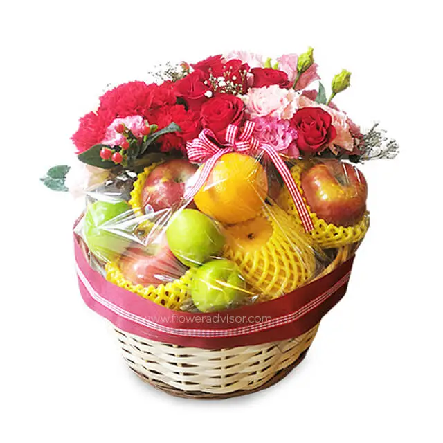 Fruit Flower Basket Blessing Get Well Soon Fruits Baskets Taiwan