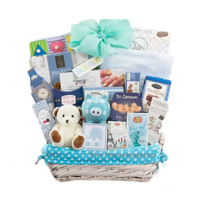 Welcome Home Large Baby Boy Gift