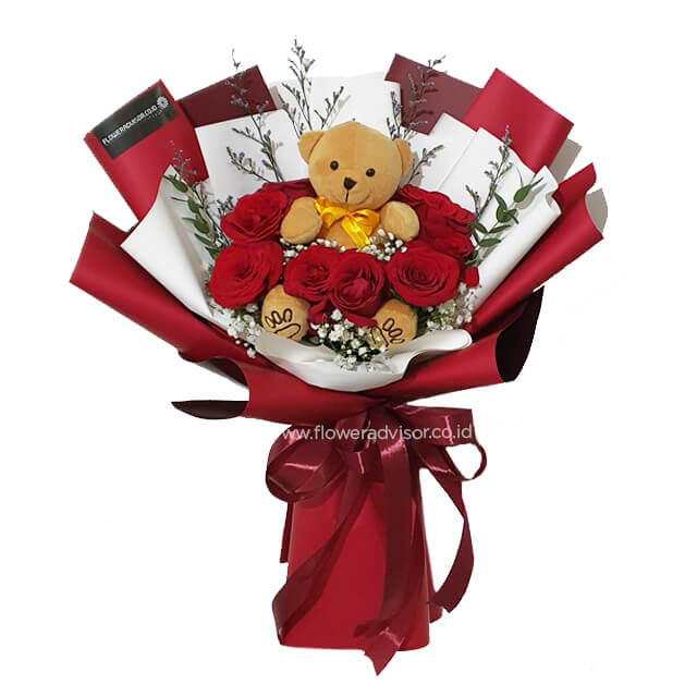 Kado untuk hari ibu buket cantik